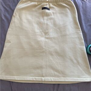 Essentials Fear of God  Yellow skirt